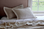 TL at Home Hudson Pillow Sham - Natural Linen