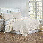 TL at Home Whitney Coverlet - Ivory