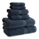 Kassatex Altelier 800-Gram Towel Set - Batik Blue