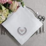 Arte Italica Bumble Bee Napkin Set - White