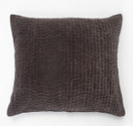 Amity Home Ethan Dutch Euro Pillow - Charcoal