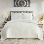 Orchids Lux Home Soho Coverlet - Off White