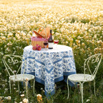 French Tablecloth Granada - Cornflower Blue