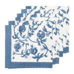 Couleur Nature Granada Napkins Cornflower Blue, Set of 6