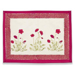 Couleur Nature Poppies Placemats, Set of 6