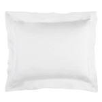 Kassatex Bamboo Sateen Pillow Shams (Set of 2) - White