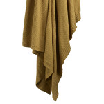 HiEnd Accents Cotton Knit Blanket - Tuscan