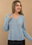 Beverly Alpaca Sweater - Baby Blue