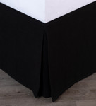 Amity Home Ranier 3 Panel Bed Skirt - Asphalt