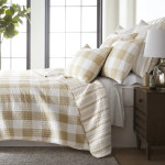 Levtex Camden Taupe Quilt Set