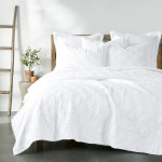 Levtex Home Washed Linen Quilt - White
