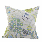 Orchids Lux Home Flor Embroidery Pillow Sham 