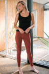 Yala Breilyn Ultra-Stretch High-Waist Legging - Amber