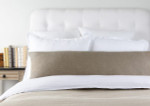 Amity Home Damara Linen Body Pillow - Ash Grey