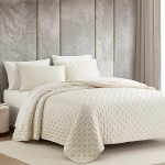 HiEnd Accents Lyocell Quilt - Ivory
