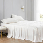 HiEnd Accents Lyocell Sheet Set - White