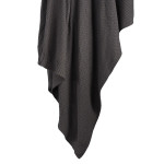 HiEnd Accents Cotton Knit Throw - Slate