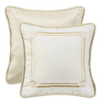 HiEnd Accents Hollywood Reversible Embroidery Throw Pillow