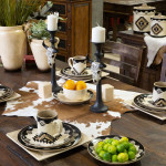 Paseo Road Chalet Aztec 16pc Dinnerware and Set