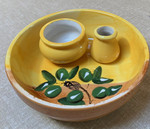 Provence Ceramic Olive Dish - Olive Bee