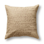 Ann Gish Cuneiform Pillow 