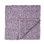 Ann Gish Ribbon Knit Throw - Lilac