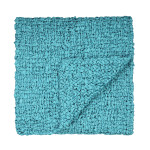 Ann Gish Ribbon Knit Throw - Turquoise