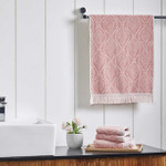 Trident Boho 3 Pc Luxury Towel Set - Pink