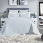 Orchids Lux Home Velentina Coverlet - Blue