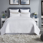 Orchids Lux Home Velentina Coverlet - White