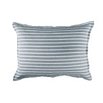 Lili Alessandra Meadow Luxe Euro Pillow - Blue/White