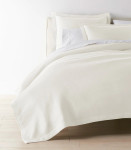 Peacock Alley Angie Stonewashed Matelassé Coverlet - Pearl