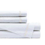 Lili Alessandra Fiji Sheet Set - White/White