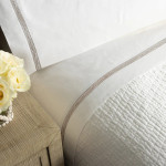 Lili Alessandra Fiji Pillowcases (set of 2) - White/Natural