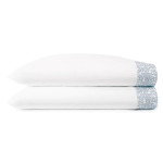 Peacock Alley Fern Percale Pillowcases (set of 2) - Denim