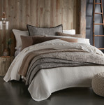 Amity Home Aubrey Coverlet - Charcoal