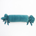 Amity Home Emesto Large Round Bolster Pillow - Teal