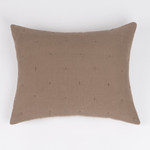 Amity Home Cartwright Dutch Euro Pillow - Ivory/Walnut Brown