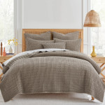 Levtex Home MIlls Waffle Quilt Set - Cocoa