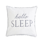 Levtex Home Santander Grey Hello Sleep Pillow - 18x18