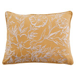 Levtex Home Apolonia Ochre Embroidered Pillow - 14x18