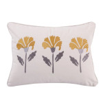Levtex Home St. Claire Embroidered Flower Pillow - 14x18