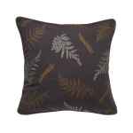 Rightside Design Ebony Ferns Pattern Outdoor Pillow 
