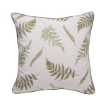 Rightside Design Grey Ferns Pattern Outdoor Pillow 