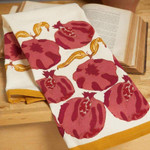 Couleur Nature Pomegranate Tea Towels, Set of 3