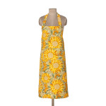 Couleur Nature Sunflower Apron - Yellow & Green