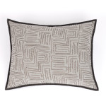 Amity Home Aubrey Dutch Euro Pillow - Charcoal