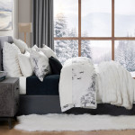 HiEnd Accents Ski Toile Lyocell Comforter Set 