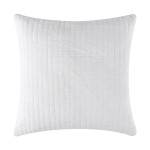 Levtex Home Cross Stitch Square Pillow - White