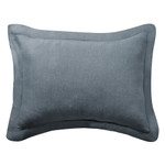 Levtex Home Washed Linen Pillow Sham Set - Denim Blue